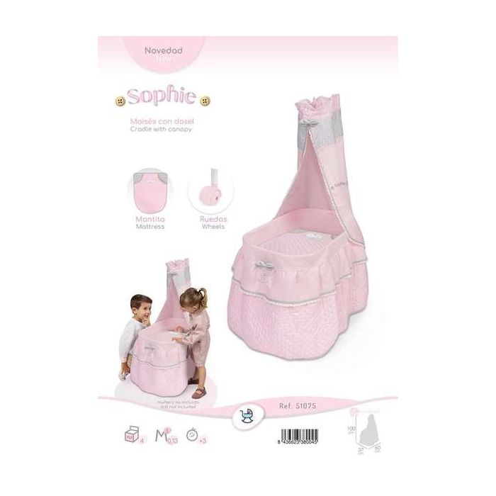 Moisés - para muñecas de hasta 60 cm. 7 Moisés - para muñecas de hasta 60 cm. 7