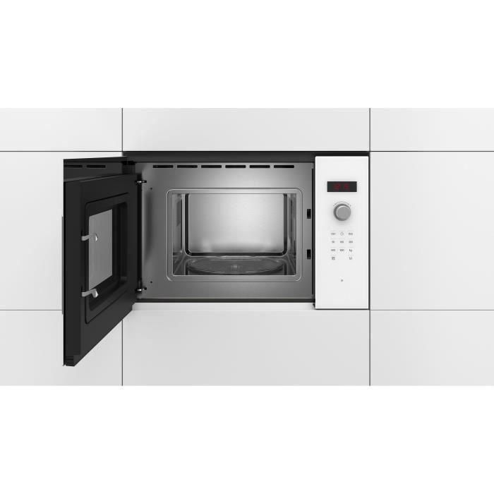 Microondas de empotrar BOSCH SER4 BFL523MW1F Blanco 59,4 x 31,7 x 38,2 cm 1 Microondas de empotrar BOSCH SER4 BFL523MW1F Blanco 59,4 x 31,7 x 38,2 cm 1