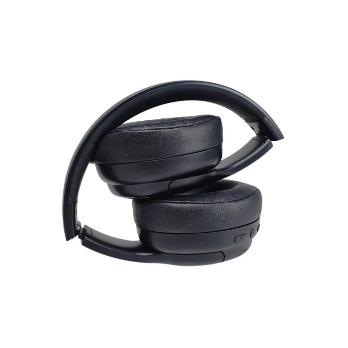 Conceptronic Auriculares Parris03B Inalámbrico Negro Bluetooth 5.4 Conexión Dual Batería 30h Micrófono Manos Libres Entrada 3.5mm Plegable 10