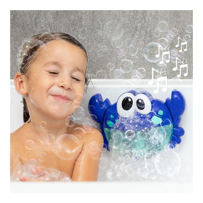 Cangrejo Musical con Pompas de Jabón para Baño Crabbly InnovaGoods 4 Cangrejo Musical con Pompas de Jabón para Baño Crabbly InnovaGoods 4