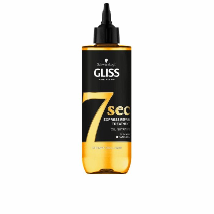 Schwarzkopf Mass Market Gliss 7 Sec Express Repair Treatment Oil Nutritive 200 mL Schwarzkopf Mass Market Gliss 7 Sec Express Repair Treatment Oil Nutritive 200 mL