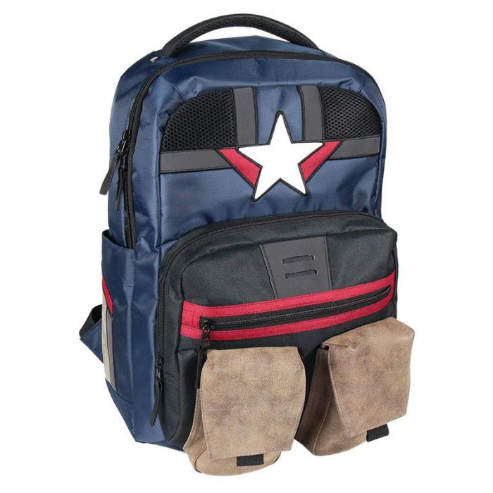 Mochila Casual Cerdá Marvel Capitan America 0 Mochila Casual Cerdá Marvel Capitan America 0