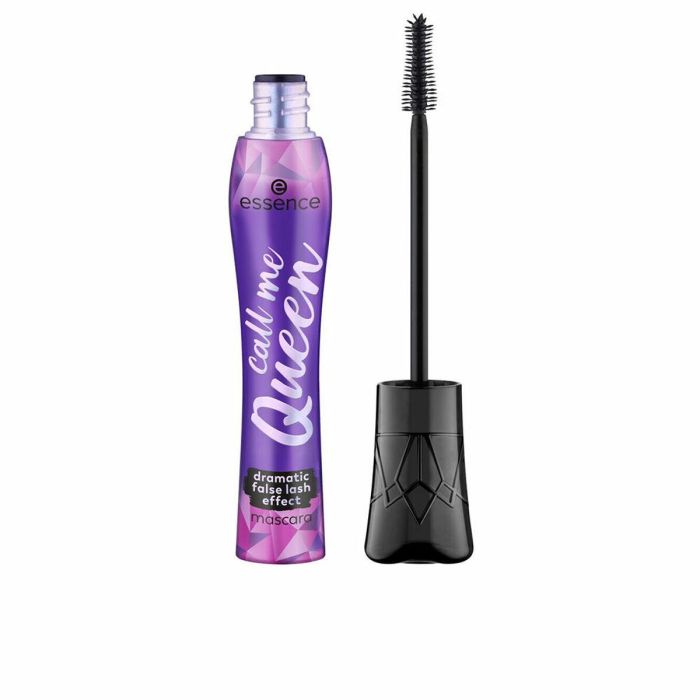 Essence Máscara de Pestañas CALL ME QUEEN | Efecto Pestañas Postizas | Volumen Impresionante, Alargamiento Notable | Cruelty Free, Vegano | 11.5 ml