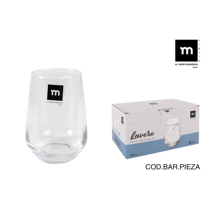 Vaso Lavere 400 cc - La Mediterranea (48 Unidades) Vaso Lavere 400 cc - La Mediterranea (48 Unidades)