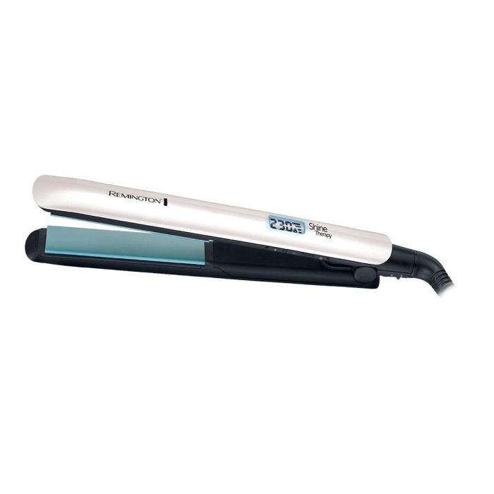 Remington D5216 S8500 Set Secador 2300W Iónico y Plancha de Pelo Cerámica con Aceite Argán 150-230°C Shine Therapy 2