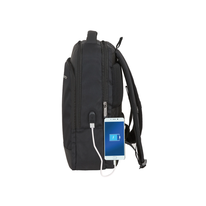 Safta Mochila Portatil 15,6" Tablet Usb Business Negra 5