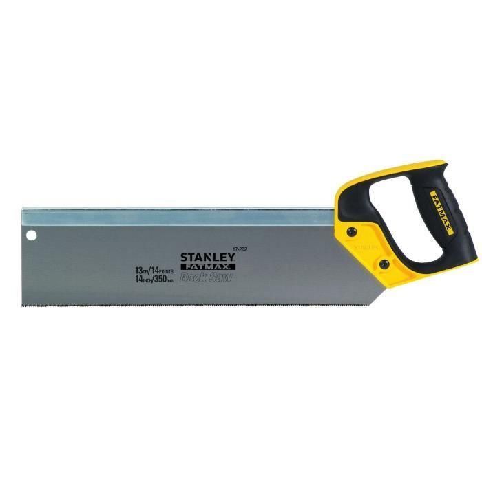 Sierra trasera - STANLEY FATMAX - 2-17-202 - 350 mm - 13 dientes/pulgada Sierra trasera - STANLEY FATMAX - 2-17-202 - 350 mm - 13 dientes/pulgada