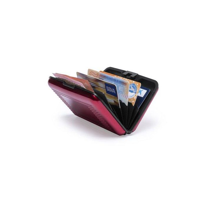 Tarjetero Metalico Iberplas Con Sistema Rfid (Anti Hurto) Cierre Elastico 89X58 18 unidades