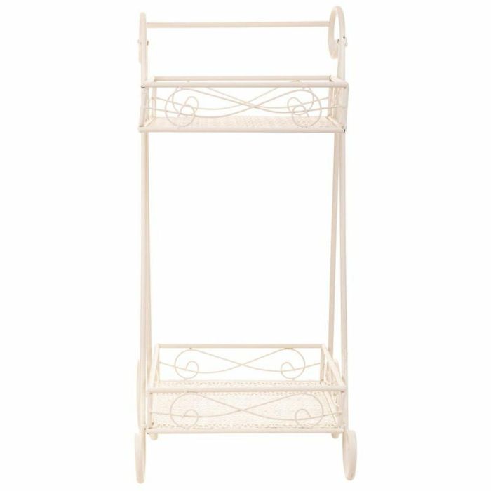 Soporte para Maceta Alexandra House Living Blanco Metal Hierro 23 x 65 x 28 cm 6