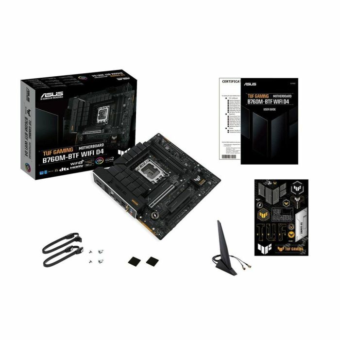 ASUS TUF GAMING B760M-BTF WiFi D4 Intel B760 LGA 1700 micro ATX 9 ASUS TUF GAMING B760M-BTF WiFi D4 Intel B760 LGA 1700 micro ATX 9