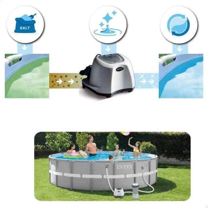 Intex 26662 Esterilizador de sal QS200 para piscinas hasta 8 m3 3