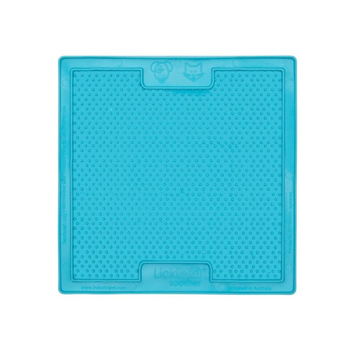 Comedero para Perro Lickimat Turquesa TPR 3 Comedero para Perro Lickimat Turquesa TPR 3