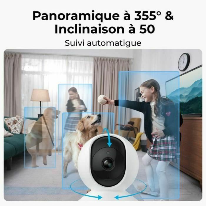 Reolink REO6976930225094 Cámara de Interior E330 5MP Blanca 5