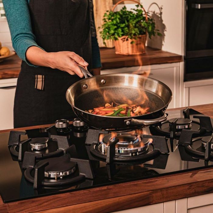 Placa de Gas Cecotec Bolero Squad G 5200S 11000 W 75 x 50 cm 2 Placa de Gas Cecotec Bolero Squad G 5200S 11000 W 75 x 50 cm 2