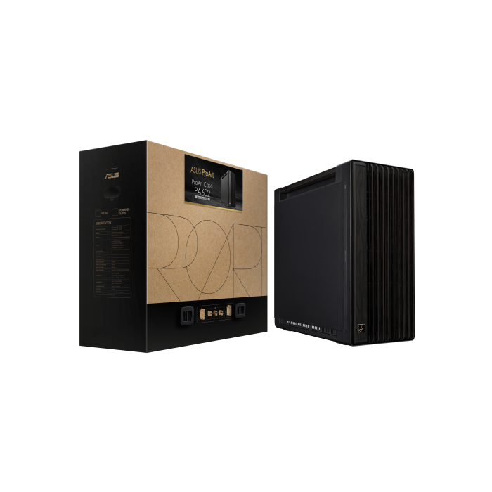 ASUS ProArt PA602 Wood Edition – Torre Midi Negro con Panel de Metal, Ventiladores 2x200mm y 1x140mm, Ref. 90DC00J0-B09020 9 ASUS ProArt PA602 Wood Edition – Torre Midi Negro con Panel de Metal, Ventiladores 2x200mm y 1x140mm, Ref. 90DC00J0-B09020 9