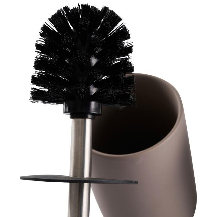 Day Juego de Baño 3 Piezas Gris Vaso, Dispensador y Escobilla WC 4