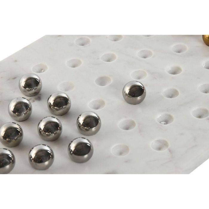 Juego Moderno DKD Home Decor Dorado Plateado 20 x 2 x 35 cm 2 Juego Moderno DKD Home Decor Dorado Plateado 20 x 2 x 35 cm 2