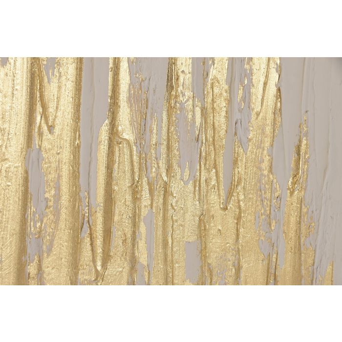 DKD Home Decor Cuadro Glam Dorado Blanco 15.5 x 120 x 80 cm (2 Unidades) 1 DKD Home Decor Cuadro Glam Dorado Blanco 15.5 x 120 x 80 cm (2 Unidades) 1