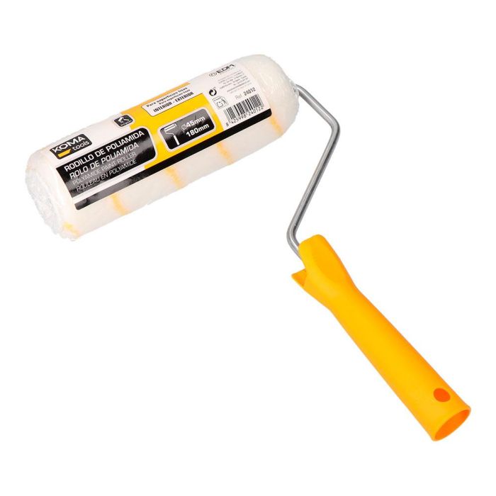 Rodillo poliamida antigoteo para superficies lisas ø45 x 180 mm 1 Rodillo poliamida antigoteo para superficies lisas ø45 x 180 mm 1