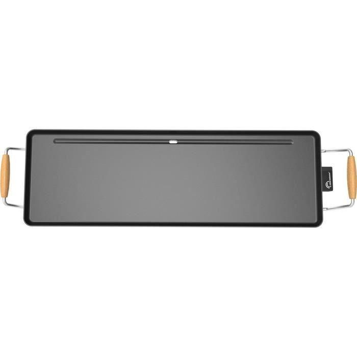 Plancha - LITTLE BALANCE - 8741 - Madera 70 - Mangos de madera - 1800 W - 70 cm 4 Plancha - LITTLE BALANCE - 8741 - Madera 70 - Mangos de madera - 1800 W - 70 cm 4