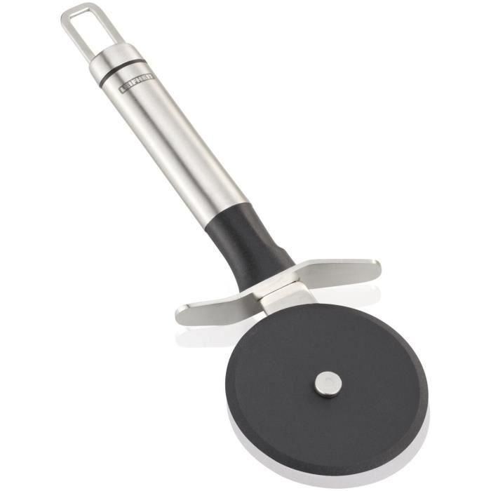 Leifheit 3128 Cortador de Pizza de Acero Inoxidable con Rueda de Nylon para Corte Directo en Placa Leifheit 3128 Cortador de Pizza de Acero Inoxidable con Rueda de Nylon para Corte Directo en Placa