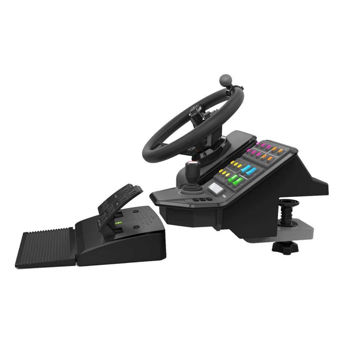 Logitech G Farm Sim Controller Tractor Simulador Volante Pedales Panel Control Agrícola