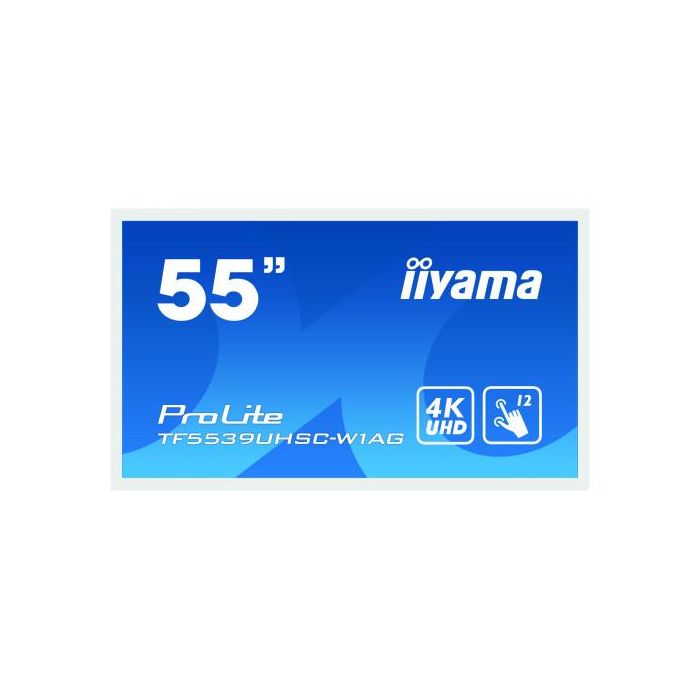 iiyama 55" PCAP WHITE Anti-glare Bezel Free 15-Points Touch Screen (Inc: power,HDMI cables & cover, guides) iiyama 55" PCAP WHITE Anti-glare Bezel Free 15-Points Touch Screen (Inc: power,HDMI cables & cover, guides)