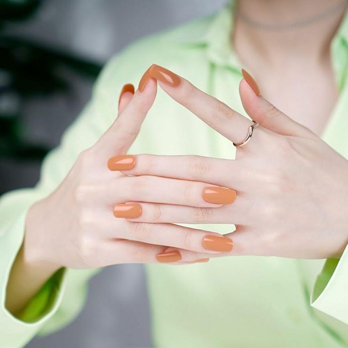 Nooves Láminas De Uñas De Gel Premium Luxe #Cru Au Soleil 1 Nooves Láminas De Uñas De Gel Premium Luxe #Cru Au Soleil 1