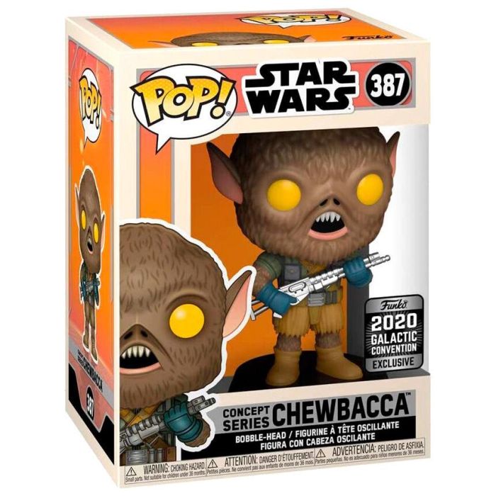 Funko Pop Star Wars Concept Series Chewbacca Exclusive Nº 387 - Caja Original 1