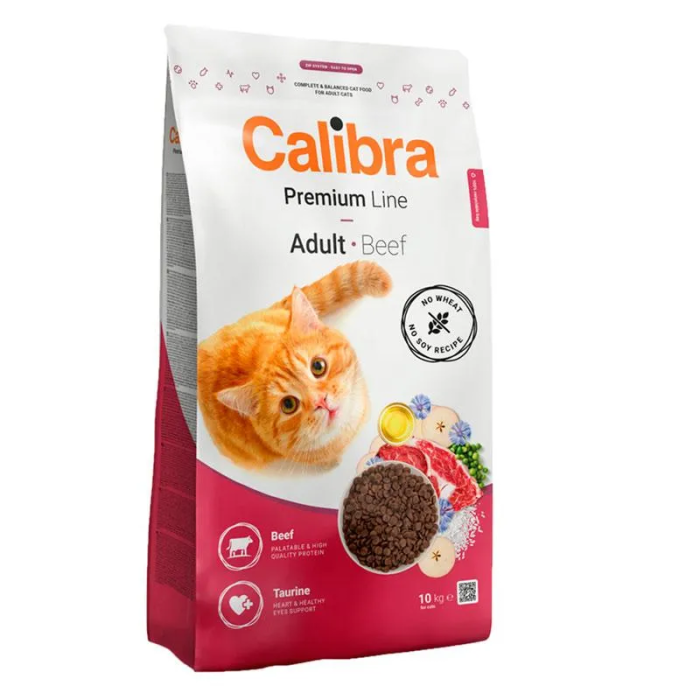 Calibra Cat Premium Adult Carne Vacuno 10 kg