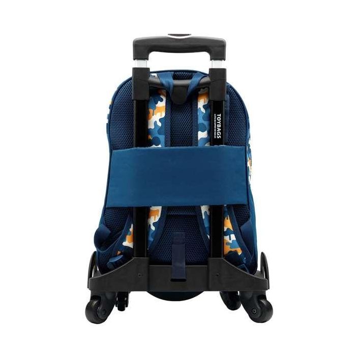 Mochila fortnite blue camo adaptable. carro con 4 ruedas giratorias. 42 x 32 x 20 cm. 10 Mochila fortnite blue camo adaptable. carro con 4 ruedas giratorias. 42 x 32 x 20 cm. 10