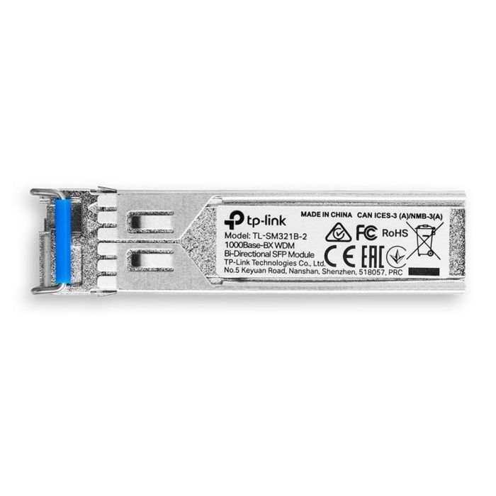 TP-Link Módulo SFP TL-SM321B-2 Bidireccional 1000Base-BX WDM hasta 2 km en Fibra Monomodo LC Simplex 1