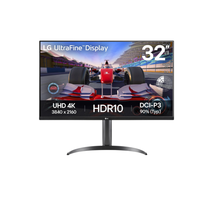 LG 32UR550K-B Monitor Profesional UltraFine 31.5" 4K UHD (3840x2160) HDR10 VA 4ms 60Hz con Altavoces y Soporte Ergonómico Negro