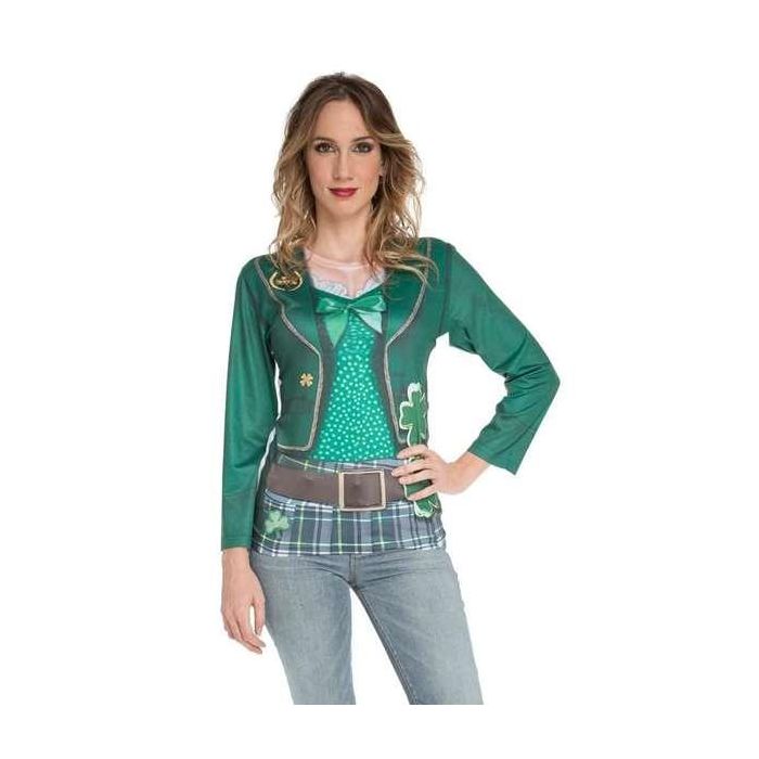 Camiseta adulto san patricio mujer talla m