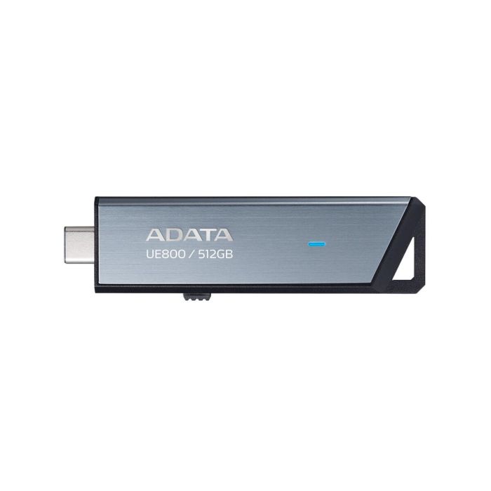 Memoria USB Adata AELI-UE800-512G-CSG 512 GB Negro Plateado 0 Memoria USB Adata AELI-UE800-512G-CSG 512 GB Negro Plateado 0