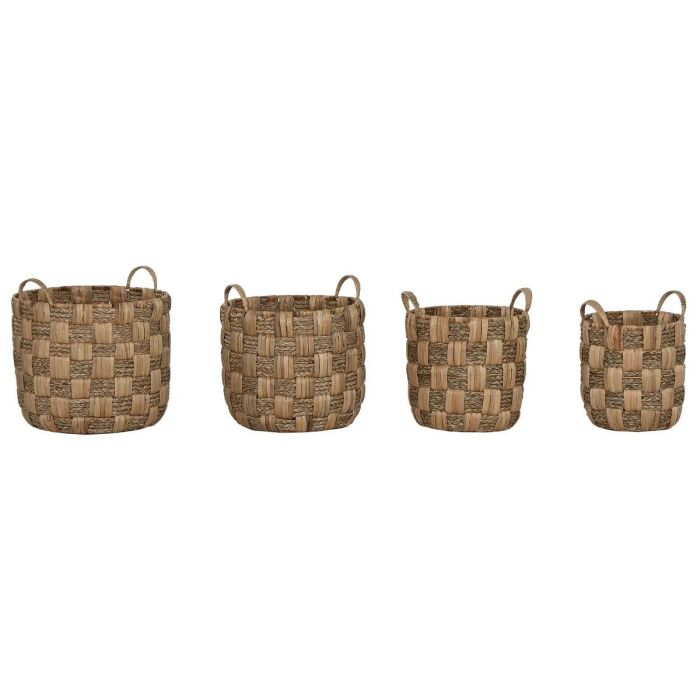 Cesta Balines DKD Home Decor Natural 44 x 44 x 48 cm Set de 4 1 Cesta Balines DKD Home Decor Natural 44 x 44 x 48 cm Set de 4 1