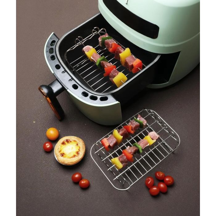 Rejilla rectangular para Airfryer con 4 pinchos Quttin - Inde (12 Unidades) 3