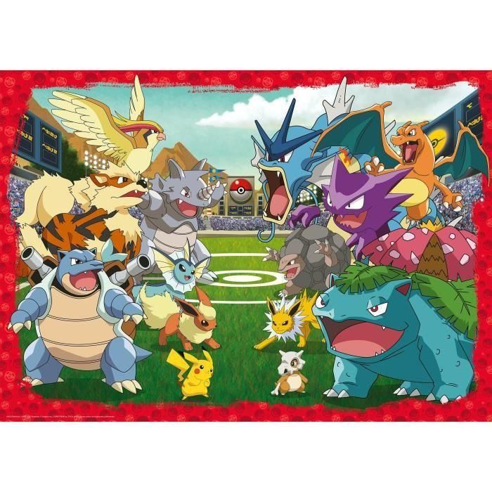 Puzzle de 1000 piezas Pokémon Battle, Adultos y niños a partir de 14 años, Puzzle de alta calidad, 12000628, Ravensburger