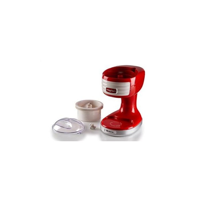 Ariete 76/00 Picadora de Hielo Party Time Roja para Granizados 1 Ariete 76/00 Picadora de Hielo Party Time Roja para Granizados 1