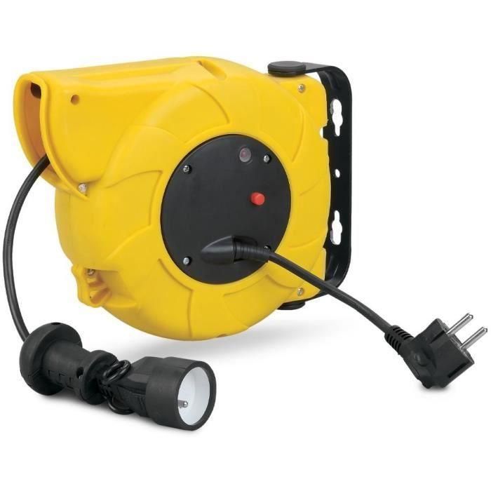 I-Watts I-EEAM05-1520B Carrete eléctrico de pared, manguera 20m HO5-3G1.5 0 I-Watts I-EEAM05-1520B Carrete eléctrico de pared, manguera 20m HO5-3G1.5 0