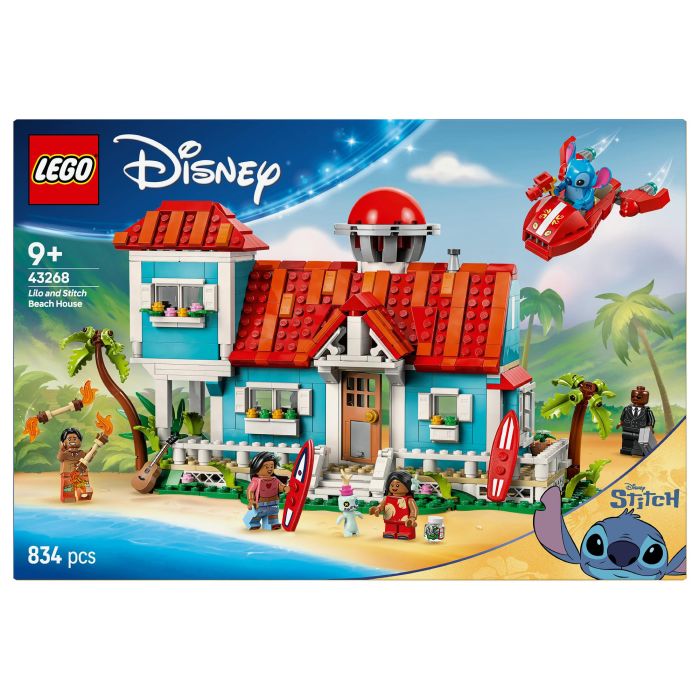 LEGO 43268 Casa de playa de Disney Lilo & Stitch para niños y fans 27