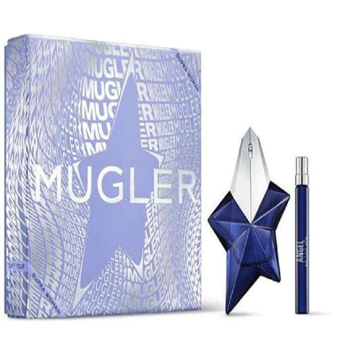 Mugler Angel Elixir Le Parfum Eau de Parfum para Mujer, Set 50ml + Spray 10ml