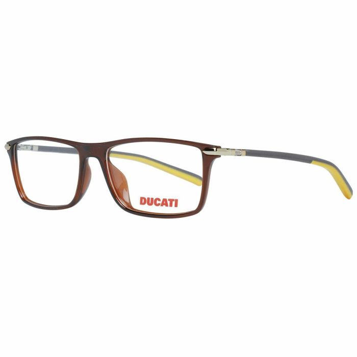 Montura de Gafas Hombre Ducati DA1001-56100 Marrón ø 56 mm Montura de Gafas Hombre Ducati DA1001-56100 Marrón ø 56 mm