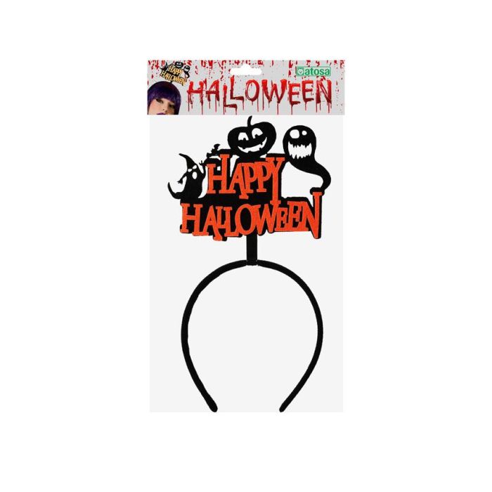 Diadema Halloween Divertida Accesorio Decorativo Temática Fiesta Bruja Vampira 1