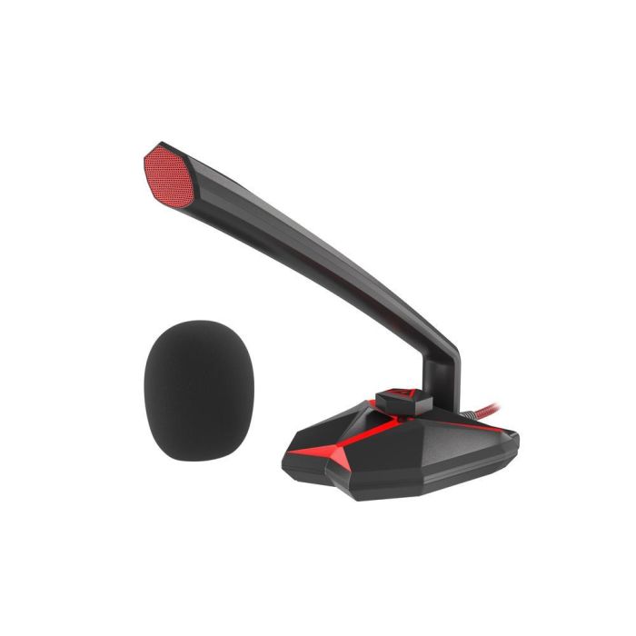 Genesis Radium 200 Micrófono Cardioide USB para PC Gaming & Streaming con LED Rojo, Jack 3.5mm y HUB USB Negro/Rojo 6 Genesis Radium 200 Micrófono Cardioide USB para PC Gaming & Streaming con LED Rojo, Jack 3.5mm y HUB USB Negro/Rojo 6