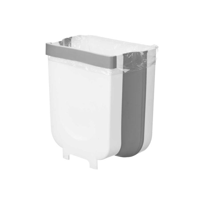 Soporte para Bolsa de Basura Kinvara 25x28.5x8 cm, Gris (6 Unidades) 1 Soporte para Bolsa de Basura Kinvara 25x28.5x8 cm, Gris (6 Unidades) 1