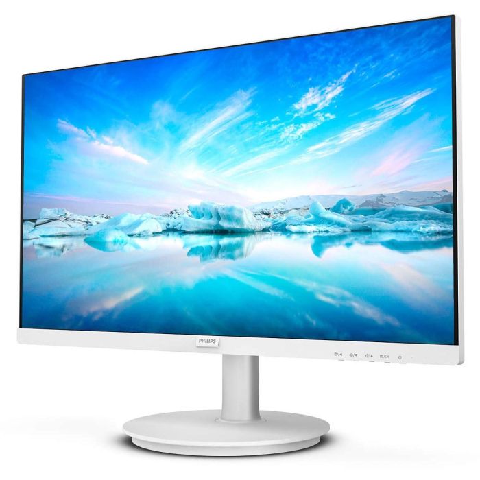Philips 241V8AW/00 Monitor 23.8" Full HD IPS, Adaptive-Sync, LowBlue, Flicker-Free, HDMI, Sonido Estéreo, Blanco 4