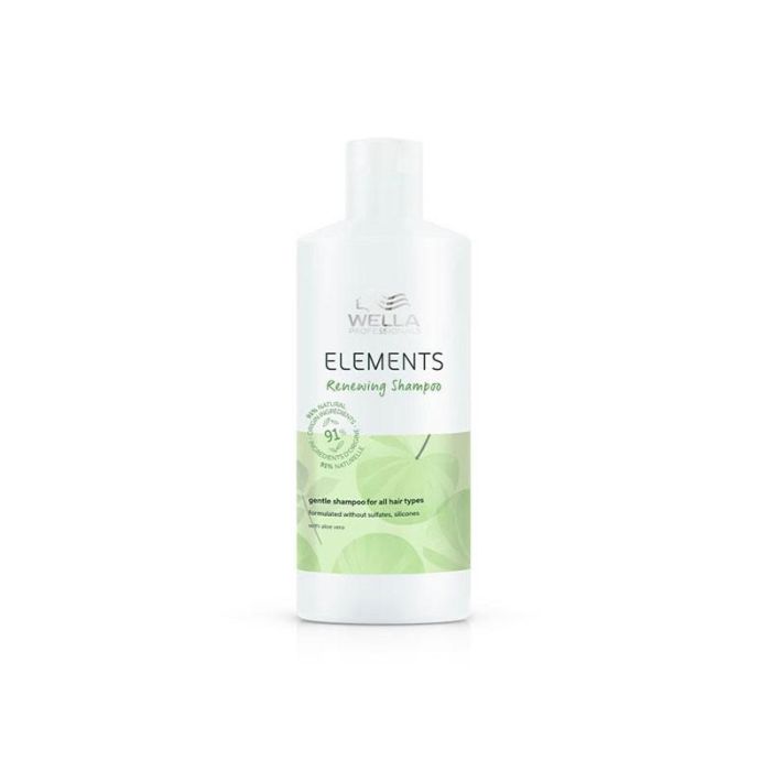 Wella Elements Renewing Champú Regenerador Cabello Seco y Castigado 500ml Sin Sulfatos