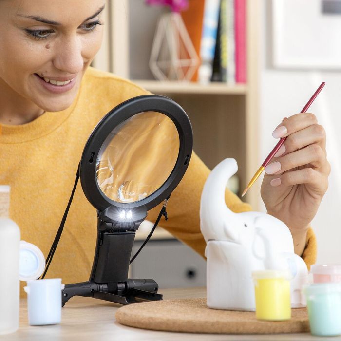 Lupa Manos Libres con luz LED Zooled InnovaGoods 9