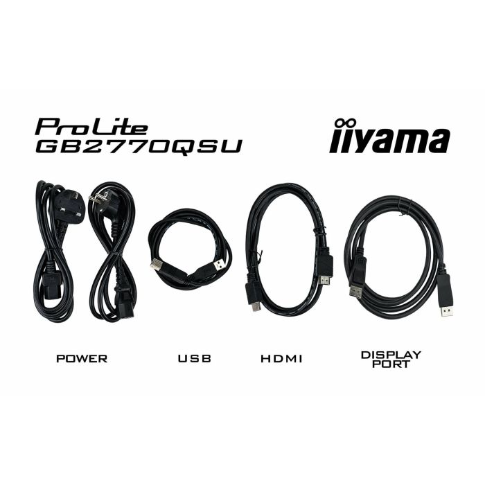 Iiyama G-MASTER GB2770QSU-B6 Monitor Gaming 27" IPS 2K Ultra HD 2560x1440 180Hz 0.2ms FLC, Altavoces, USB 3.2, VESA, Negro 6 Iiyama G-MASTER GB2770QSU-B6 Monitor Gaming 27" IPS 2K Ultra HD 2560x1440 180Hz 0.2ms FLC, Altavoces, USB 3.2, VESA, Negro 6